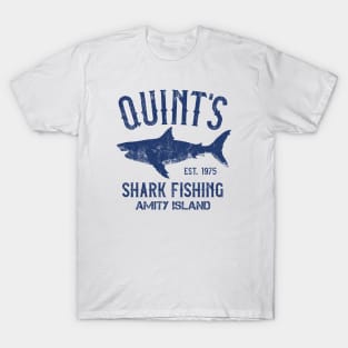 Quint's Shark Fishing - Amity Island T-Shirt